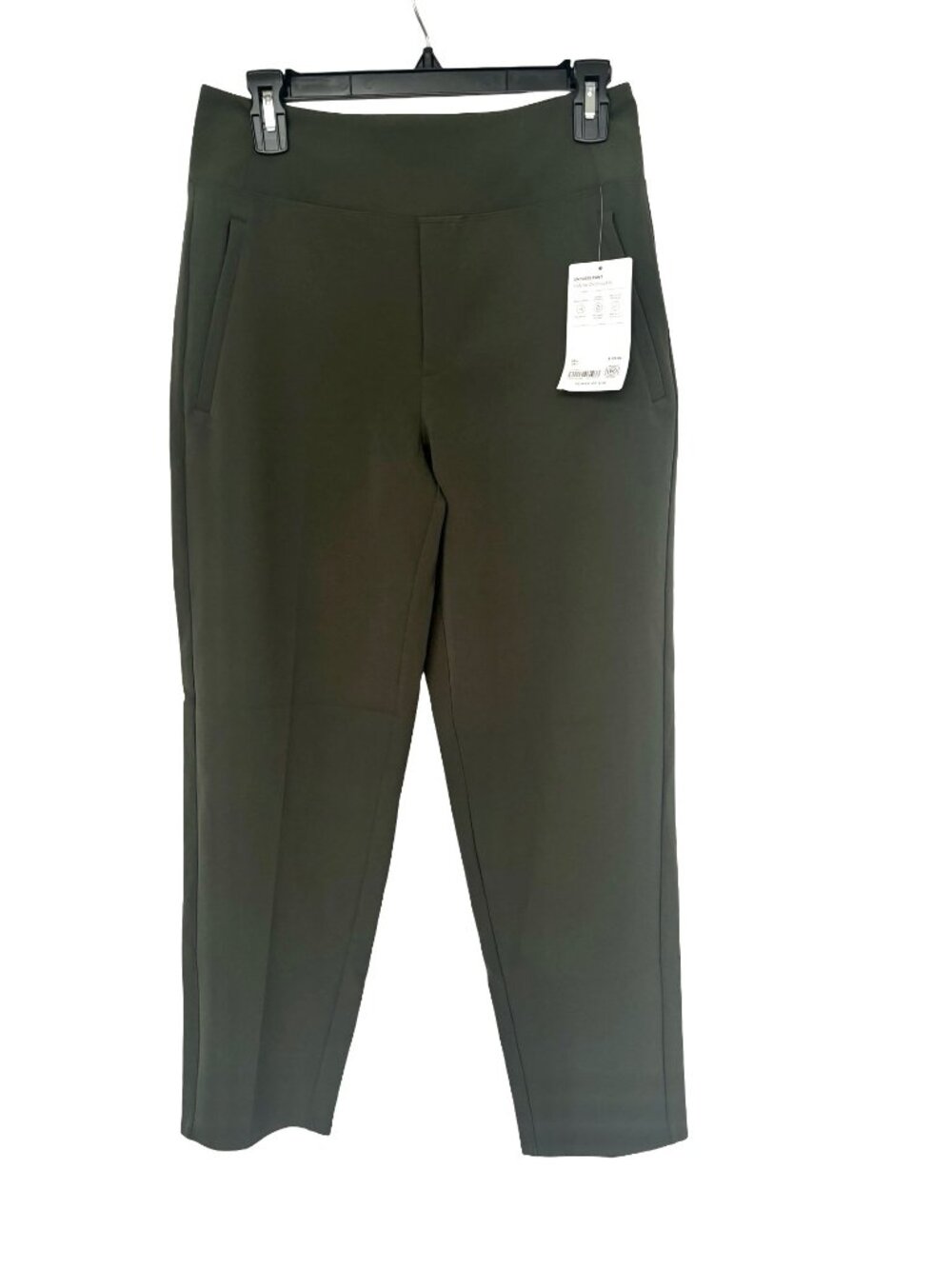 Athleta Endless Pant Sz 6 Green Breathable Quick Drying Pull On New